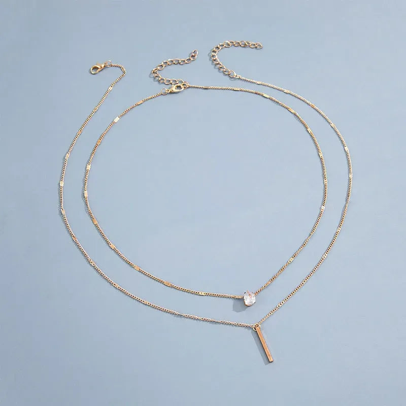 🌟Sparkling Multilayer Pendant Necklace 🌟